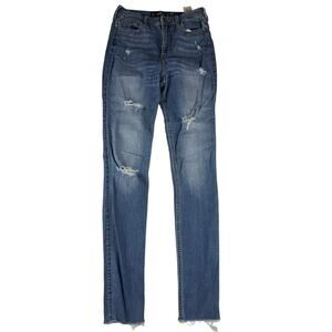 Hollister 5L Women's Ultra High Rise Super Skinny Jeans  W27 L32
